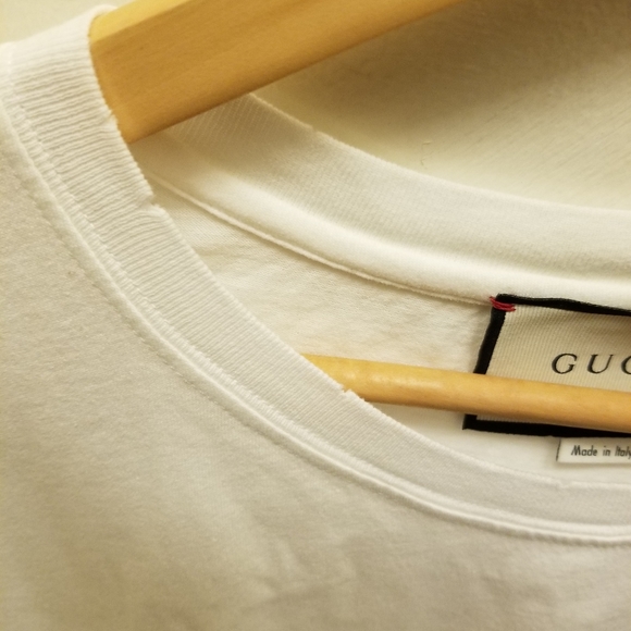 Gucci Logo Long Sleave T-shirt top - Picture 10 of 12